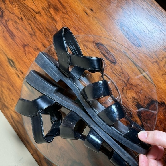 Katy Perry The Geli Fisherman Sandal - black - size 8 - Picture 14 of 16